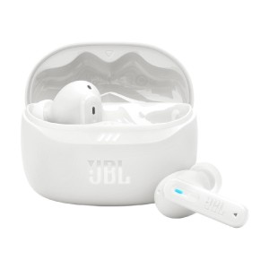JBL Tune Beam 2 In-ear Bluetooth Handsfree Ακουστικά με Αντοχή στον Ιδρώτα και Θήκη Φόρτισης Λευκά