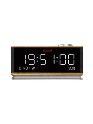 AIWA CR-90BT RADIO OROLOGIO GRANDE DISPLAY MULTIFUNZIONALE RMS 15W