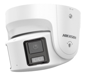 HIKVISION DS-2CD2387G2P-LSU/SL(C) Δικτυακή Κάμερα 8MP ColorVu Πανοραμικής Θέασης 180° Φακός Dual Lens x 4mm