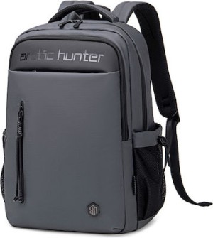 ARCTIC HUNTER τσάντα πλάτης B00534 με θήκη laptop 15.6, 21L, γκρι