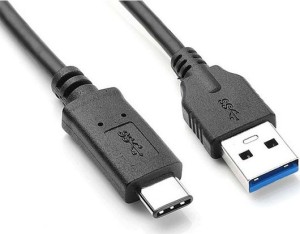 USB 3.1 type C cable male to USB A male 30645 1.5m