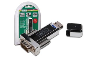 Adattatore da USB 70155 a seriale DIGITUS DA-1-1.1