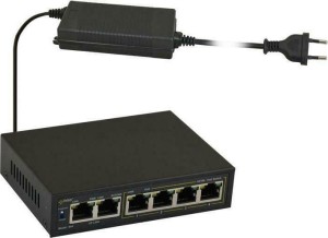 PULSAR PoE Ethernet Switch S64, 6x ports 10/100Mb/s