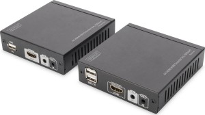 Juego de extensor KVM HDMI 55502K Digitus DS-4 HDMI 4K / 30hz