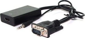 WERT 12.99.3117 Konverter VGA + Audio auf HDMI-Bildschirm