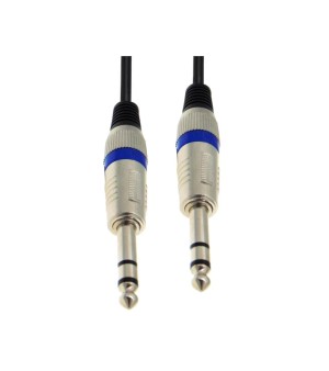ΚΑΛΩΔΙΟ ΗΧΟΥ 6.3mm STEREO ΑΡΣΕΝΙΚΟ ΣΕ 6.3mm STEREO ΑΡΣΕΝΙΚΟ 1.5m ΤΥΠΟΥ NEUTRIK XC0043S VIC BAG OWI