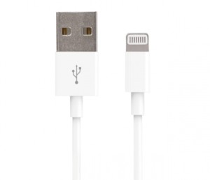 Sinox Regular USB to Lightning Cable White 1m (SXI2502MFI)