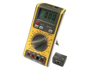 DIGITAL MULTIMETER 3 IN 1 (MULTIMETER-TESTER LAN-TELEFON LINE CONTROLLER) VA16 V&A