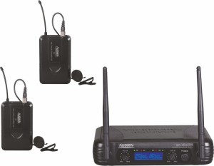 Audien WR-18LD-D Juego de 2 micrófonos inalámbricos de solapa UHF