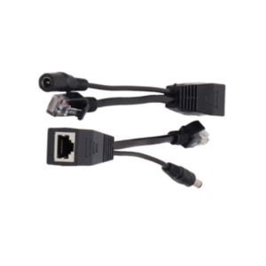 POE-130 Ζεύγος VIDEO Balun POE Για Τροφοδοσία Καμερών IP