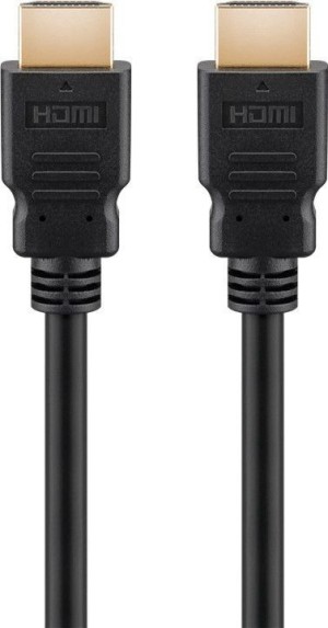GOOBAY cable HDMI 2.1 con Ethernet 41084, ARC, 48Gbit/s, 8K, 2m, negro