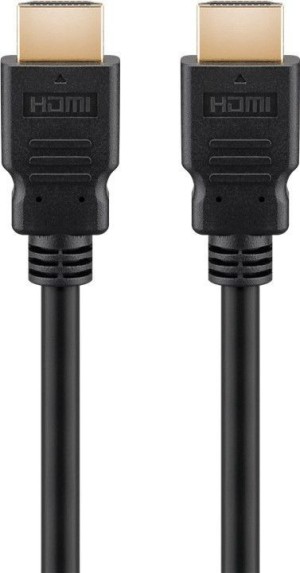 GOOBAY Kabel HDMI 2.1 mit Ethernet 41084, ARC, 48Gbit/s, 8K, 2m, schwarz