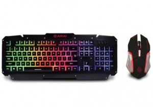 Teclado y ratón Zeroground Arai KB-1700GUMS Gaming Set