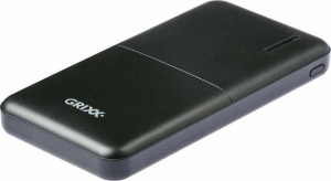 PowerBank GRIXX (BP10B01) - 10000 mAh - Schwarz GROEXTBP10B01