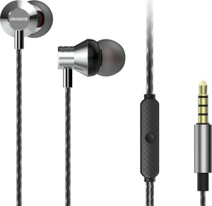 Aiwa ESTM-50SL In-ear Handsfree με Βύσμα 3.5mm Ασημί