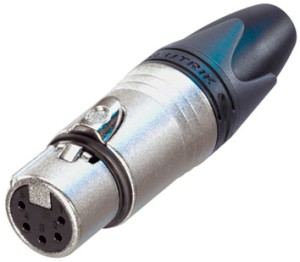 NEUTRIK 5-FX XLR FEMALE EXTENSION 5 / POLIC