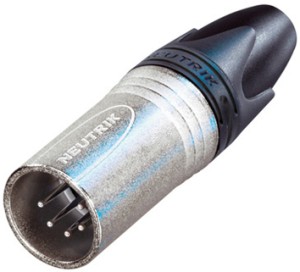 NEUTRIK 5-MX XLR PROLUNGA MASCHIO 5 / POL