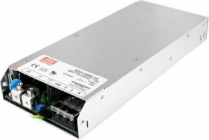 Power supply MEAN WELL 1000W 24V PFC PARALLEL RSP1000-24 with surge protection for every use | 01.125.0249