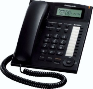 PANASONIC KX-PS880  Ενσύρματο Τηλέφωνο Γραφείου Μαύρο