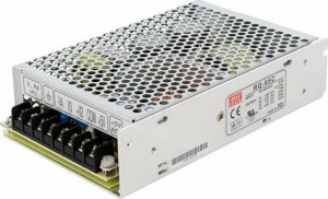 Netzteil MEAN WELL mini RQ85C 85W / ± 5V / ± 15V geschlossener Vierfachausgang mit 5G Stoßfestigkeitstest | 01.125.0157