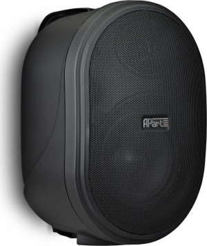 APART OVO-5-P-BL Self-amplifying Speaker Black (Pair)