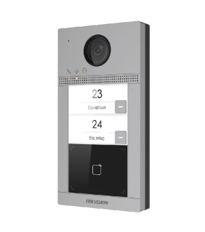 HIKVISION DS-KV8213-WME1(C) Δικτυακή (IP) μπουτονιέρα εισόδου (Villa Door Station) για επίτοιχη τοποθέτηση, με 2 μπουτόν κλήσης.