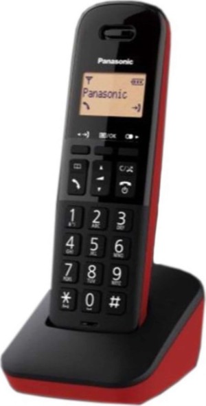 Panasonic KX-TGB610RR Cordless Phone Red
