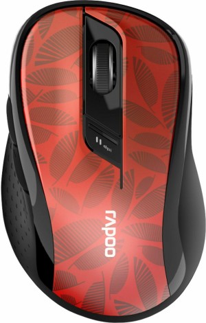 Mouse wireless multimodale Rapoo M500 rosso scuro