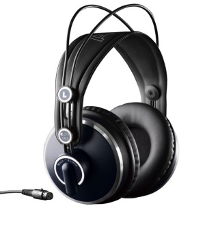 AKG K271 MKII Auriculares de estudio con cable para colocar sobre las orejas, negro