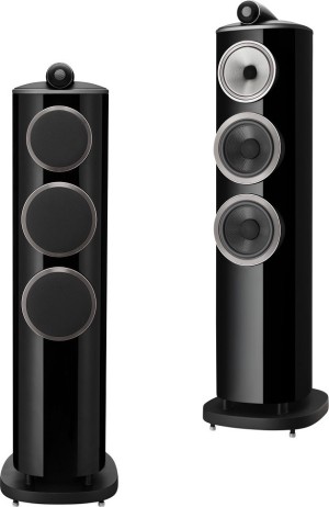 Bowers & Wilkins 804 D4 Black (Pair)