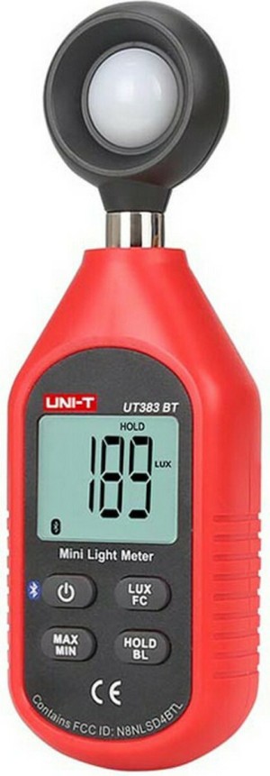 UNI-T μετρητής φωτεινότητας LUX UT383 BT, Bluetooth