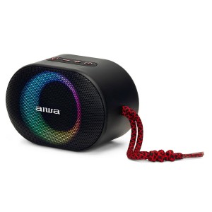 AIWA BST-330RD BLUETOOTH SPEAKER WITH RGB MULTI LIGHTING RMS 20W RED