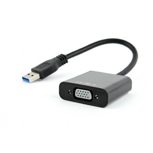 CABLEXPERT ADATTATORE VIDEO DA USB3 A VGA NERO