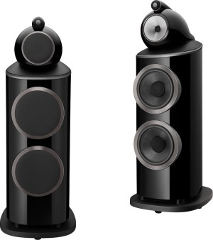 Bowers & Wilkins 801 D4 nero lucido