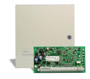 DSC POWERSERIES PC1864NKEH Hybrid Alarmzentrale 8 bis 64 Zonen mit Metallbox