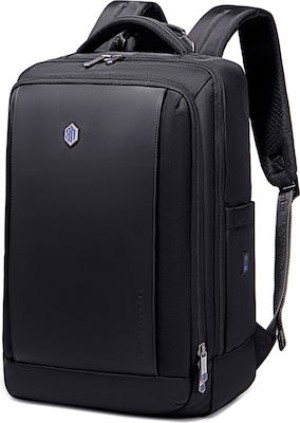ARCTIC HUNTER τσάντα πλάτης B00550 με θήκη laptop 15.6, 23.5L, μαύρη