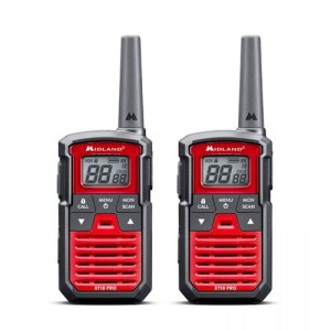 Midland XT 10 PRO Ασύρματοι PMR446 16CH 500mW Σετ 2 Τεμαχίων