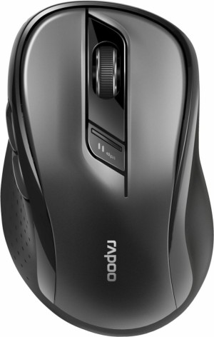 Rapoo M500 Ratón Inalámbrico Multimodo Negro