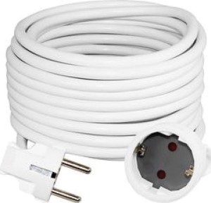 Μπαλαντέζα DG-YDB01 15m σούκο 3X1,5mm 16A σε λευκό χρώμα