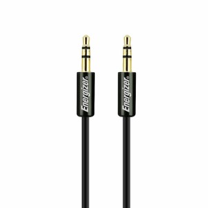 Energizer Καλώδιο Ήχου 3.5mm male - 3.5mm male Μαύρο 1.5m C130JIBK