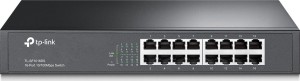 TP-LINK Switch TL-SF1016DS 16 Port 10/100 Mbit/s Stahlgehäuse V4