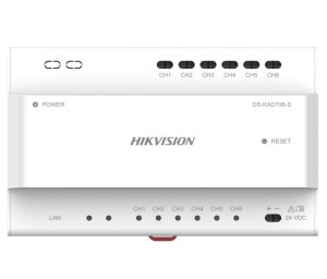 Hikvision DS-KAD706-S Συγκεντρωτής Δεδομένων Για Συστήματα Θυροτηλεόρασης 2 Καλωδίων