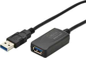 Digitus - DA-73104 - Cable alargador activo USB 3.0 de 5 m