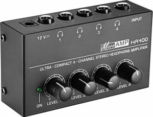 HA400 4 CHANNEL HEADPHONE AMPLIFIER