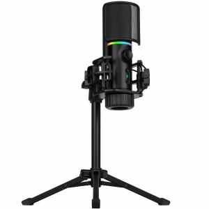 Streamplify Microphone with Tripod Computer Microphone with USB Connection