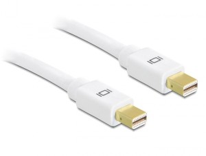 Delock 82775 Cable Mini DisplayPort 1.2 macho> Mini DisplayPort macho 4K 60 Hz 1.5m
