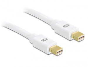 Delock 82775 Kabel Mini DisplayPort 1.2 Stecker> Mini DisplayPort Stecker 4K 60 Hz 1.5m