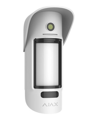 Ajax Motion Cam Outdoor (PhOD) Bewegungsmelder für den Außenbereich 2 x PIR & Antimasking, PET, mit integrierter Kamera