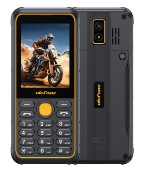 ULEFONE κινητό τηλέφωνο Armor Mini 4, IP68, 2.8, dual SIM, 4G, μαύρο
