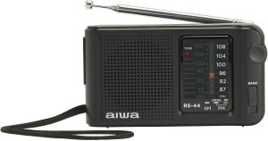 Aiwa RS-44 Batterieradio Schwarz